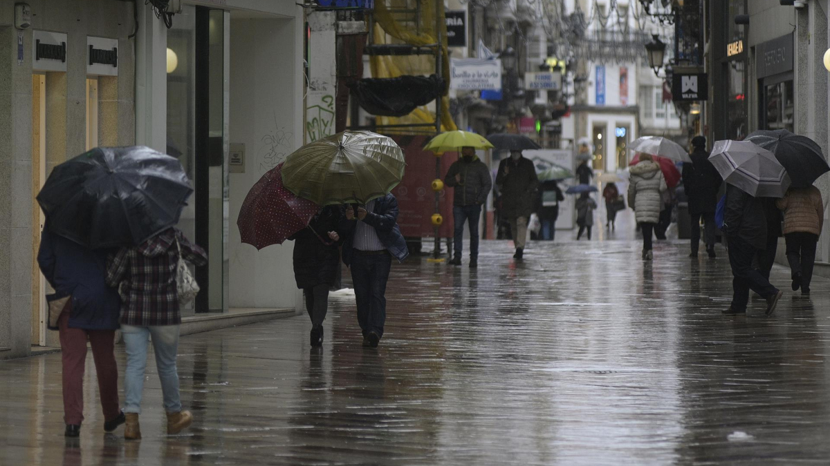 Una borrasca dará lugar desde este domingo a precipitaciones abundantes en la Península