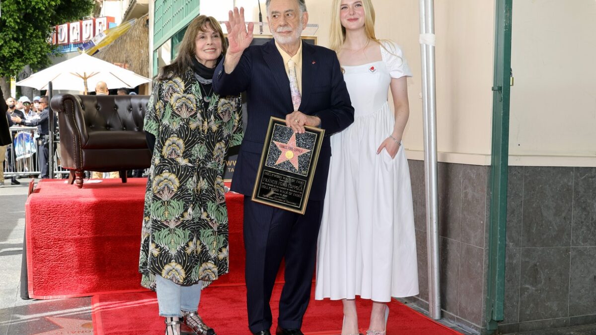 Francis Ford Coppola ya tiene su estrella en el Paseo de la Fama de Hollywood