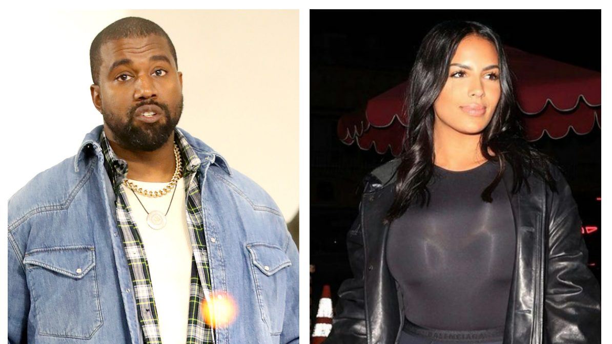 El extraño romance entre Kanye West y una mujer idéntica a Kim Kardashian