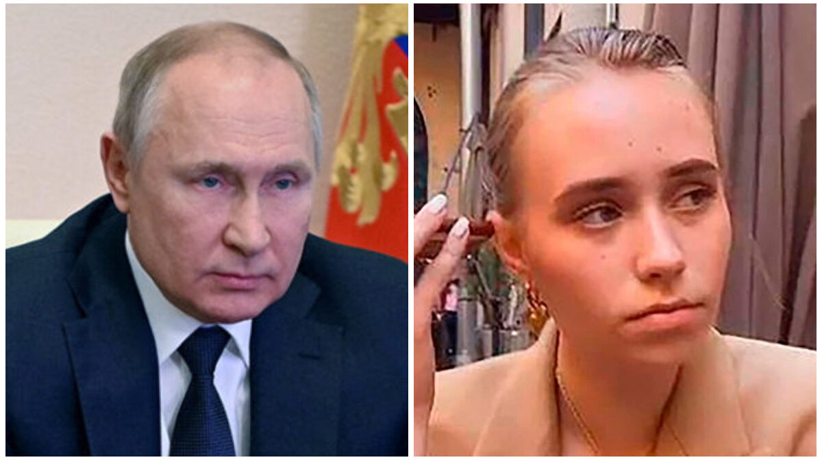 Una hija secreta de Putin, Luiza Rozova, desaparece tras sufrir un brutal acoso