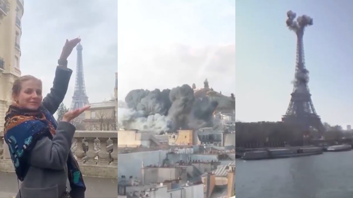 «Imagina que ocurre en otra capital de Europa»: el vídeo viral que simula la invasión rusa en París