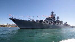 El Pentágono afirma que el buque ruso fue destruido por dos misiles ucranianos