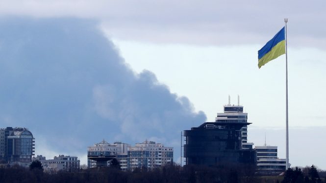 Rusia bombardea Kiev durante la visita del secretario general de la ONU