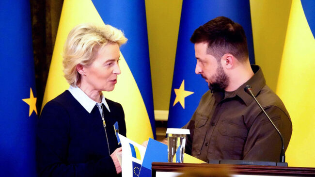 Ucrania concluye el primer trámite para recibir el estatus de país candidato a la adhesión a la UE