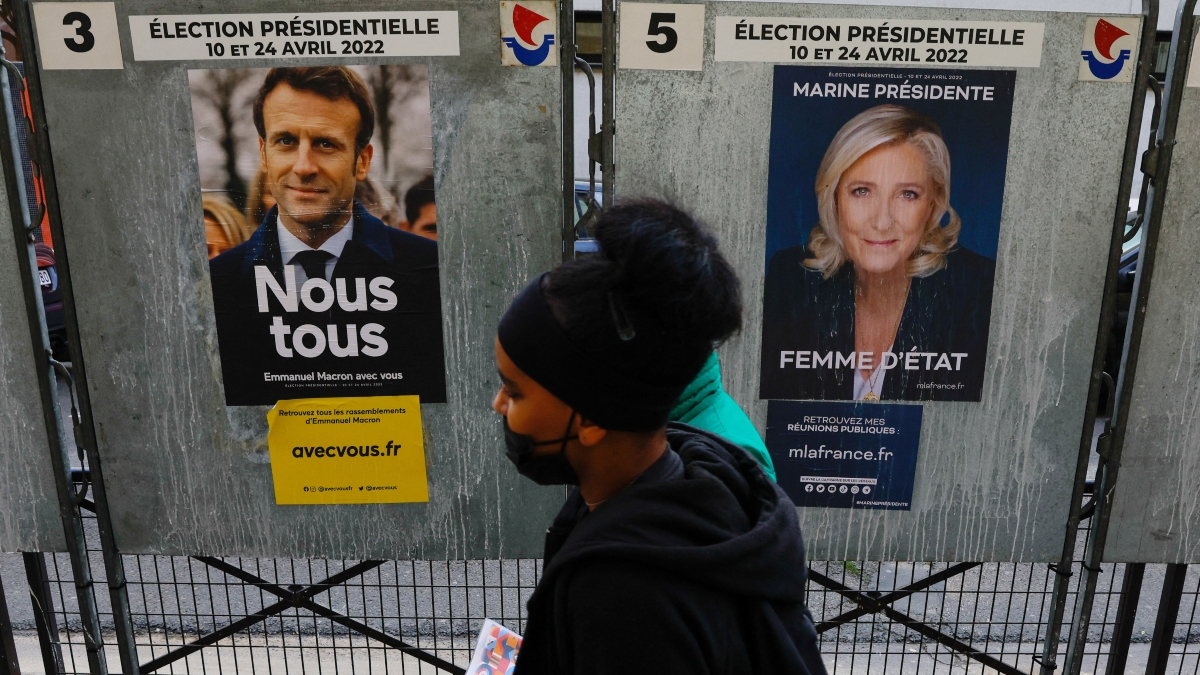 Macron apuesta por ataques directos contra Le Pen para revertir la tendencia en las encuestas