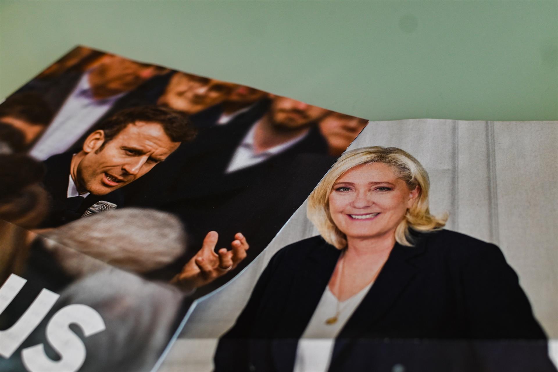 Macron y Le Pen enfrentan sus visiones de Francia y Europa en el pulso final por el Elíseo
