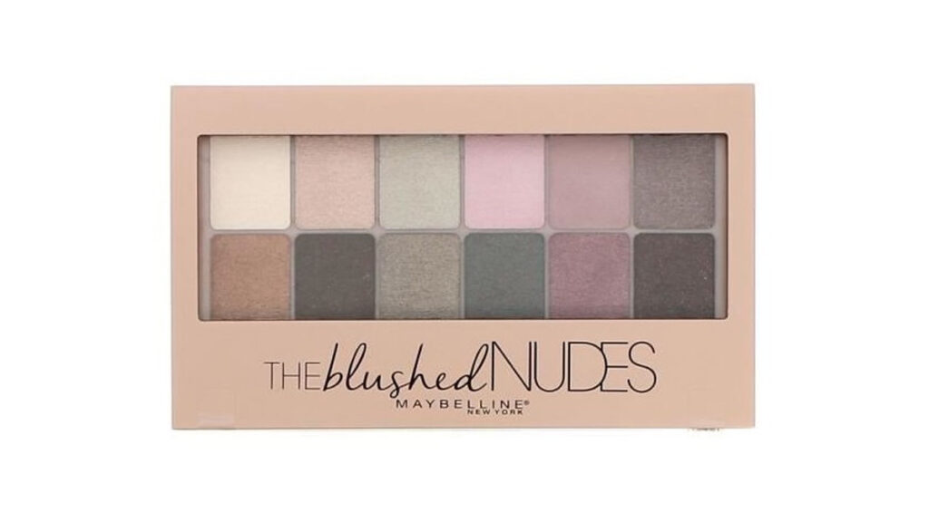Paleta de sombras The Blushed Nudes de Maybelline New York (PVP: 8.50€ en Primor)