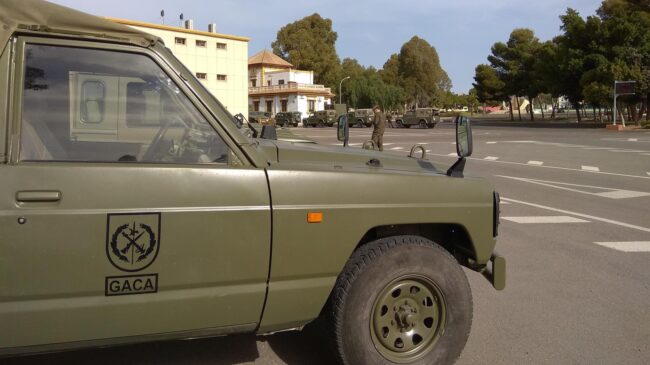 Muere un legionario en un accidente con un vehículo militar en el campo de maniobras de Viator (Almería)