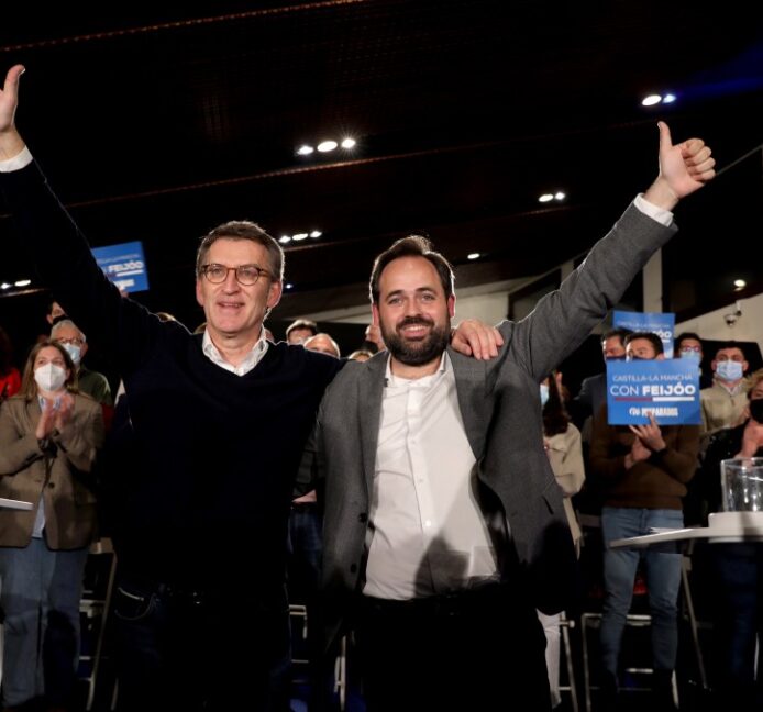Feijóo pone nervioso al líder del PP en Castilla-La Mancha al promocionar a una potencial rival