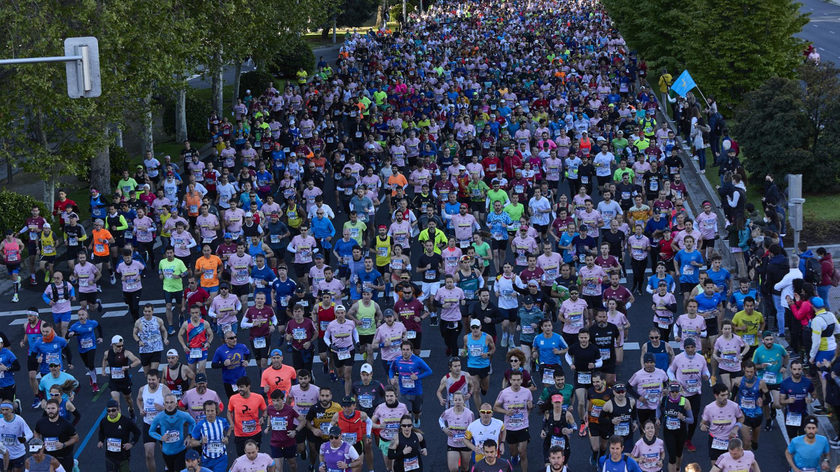 Más de 30.000 corredores toman las calles de Madrid en una maratón que devuelve al ‘running’ a la normalidad