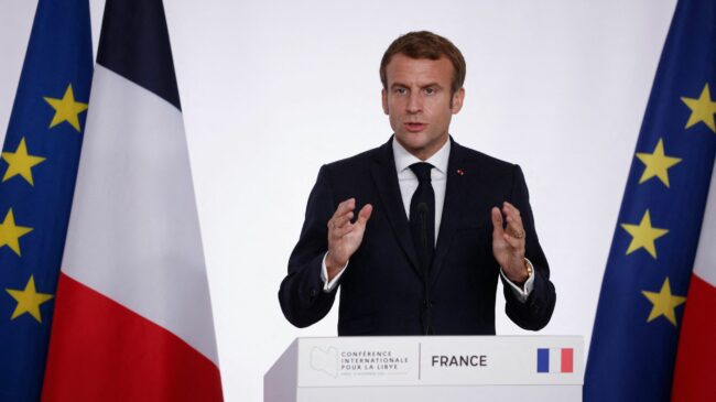 Macron propone crear una "comunidad política europea" para países como Ucrania, Moldavia o Georgia