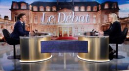 (VÍDEO) Macron y Le Pen chocan en un tenso debate centrado en la guerra, la economía y el futuro de Francia