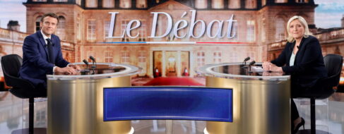 Macron acusa a Le Pen de «depender de Putin» en un debate clave para el futuro de la UE