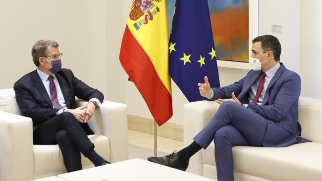 Feijóo califica su reunión con Sánchez de "muy cordial, pero poco fructífera": sólo se pacta retomar la renovación del CGPJ
