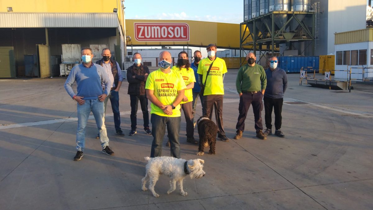 Aldi deja de vender productos de Zumosol en apoyo a los empleados que denuncian impagos