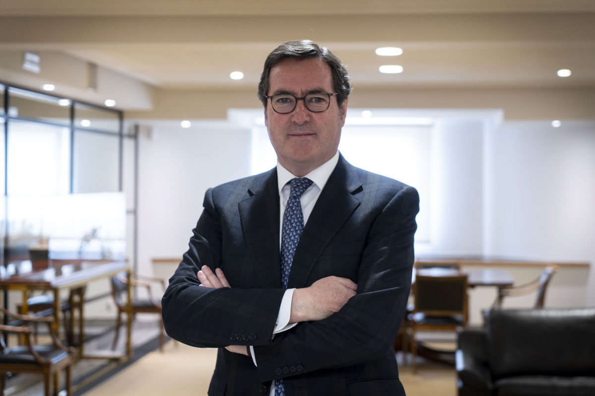 Antonio Garamendi: «El pacto de rentas es un debate político que me tendrán que explicar»