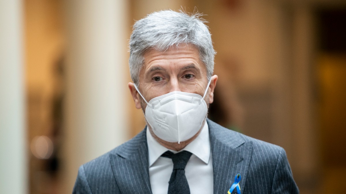 La AVT retiró la cruz honorífica a Marlaska por su «radical cambio» como ministro
