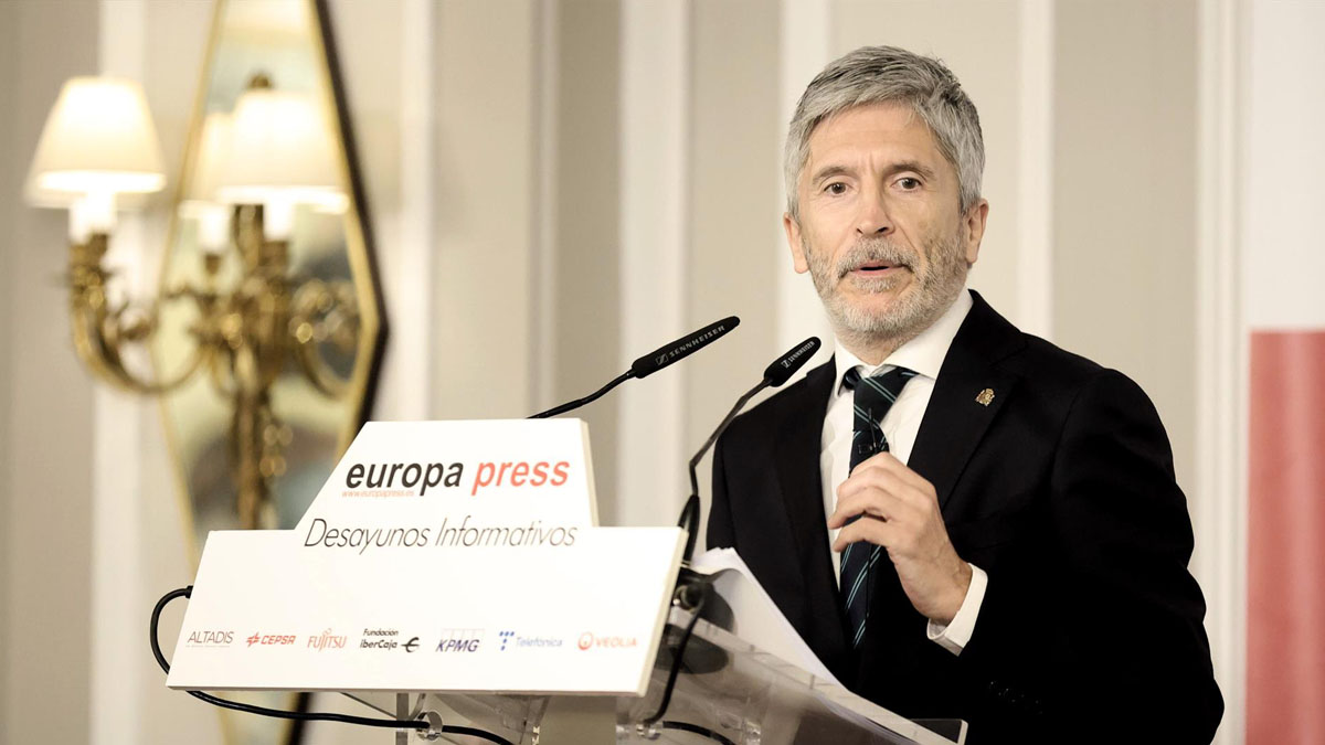 Marlaska rechaza que el CNI esté cuestionado y no ve riesgo de aprobar el decreto de medidas contra la guerra