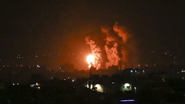 (VÍDEO) Israel vuelve a bombardear en Gaza tras un nuevo lanzamiento de cohete desde la Franja