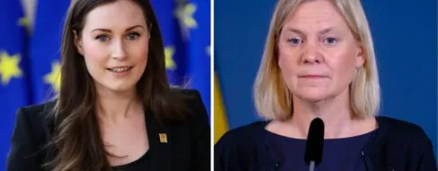 Finlandia y Suecia, en la línea del frente