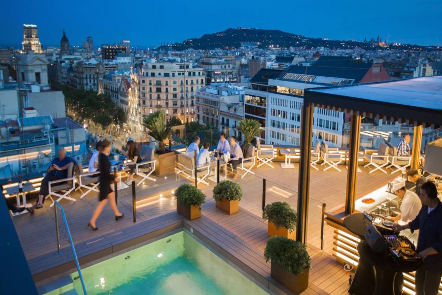Terrazas con vistas, siete recomendables en hoteles de ciudad