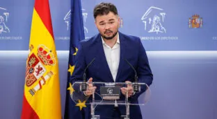 Rufián amenaza con «tumbar» la agenda legislativa del Gobierno