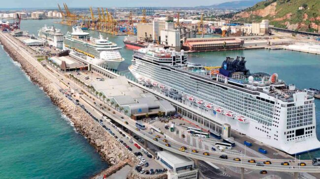 La llegada de cruceros a España se recupera lejos de la ocupación prepandemia