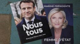 Macron aguanta la embestida de Le Pen en Francia y se enfrentará a ella en segunda vuelta el 24 de abril