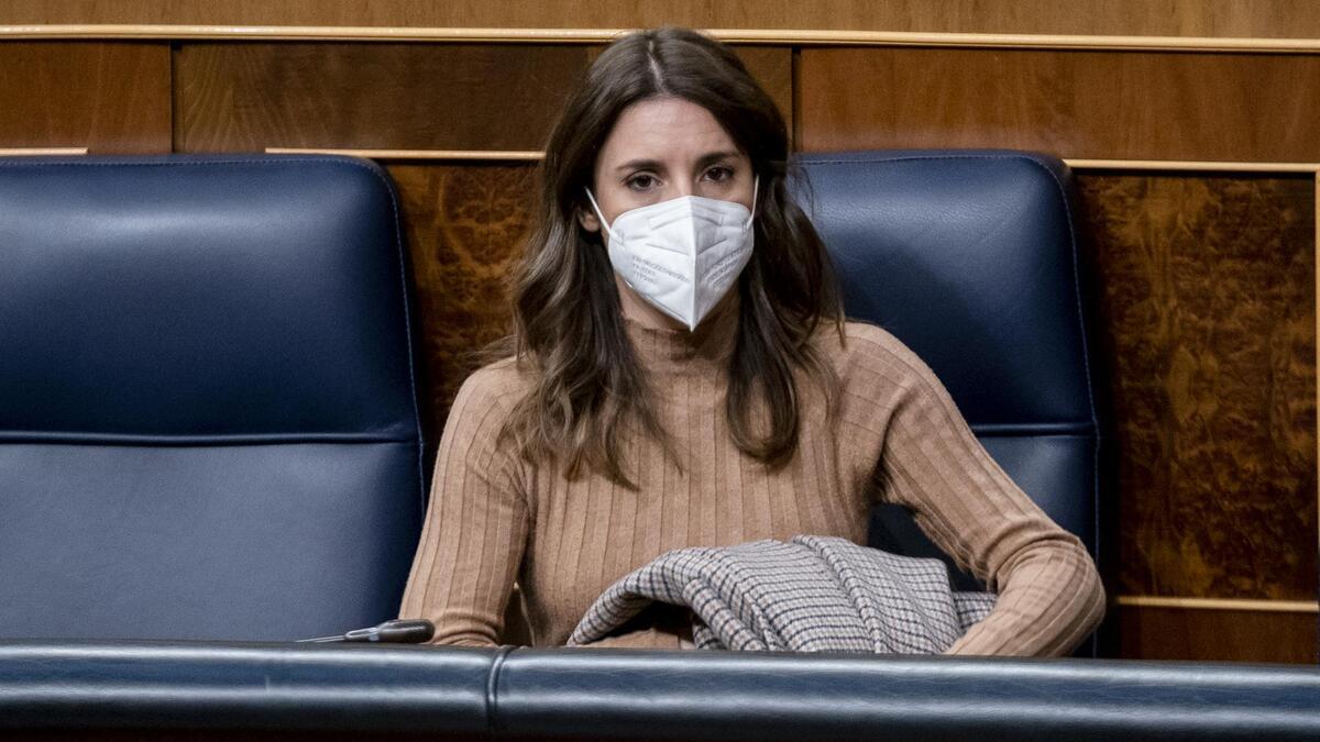 Irene Montero critica al Consejo de Ministros por no indultar a María Salmerón