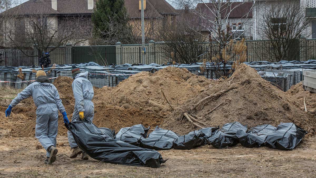 Putin condecora a la brigada acusada de la matanza de Bucha