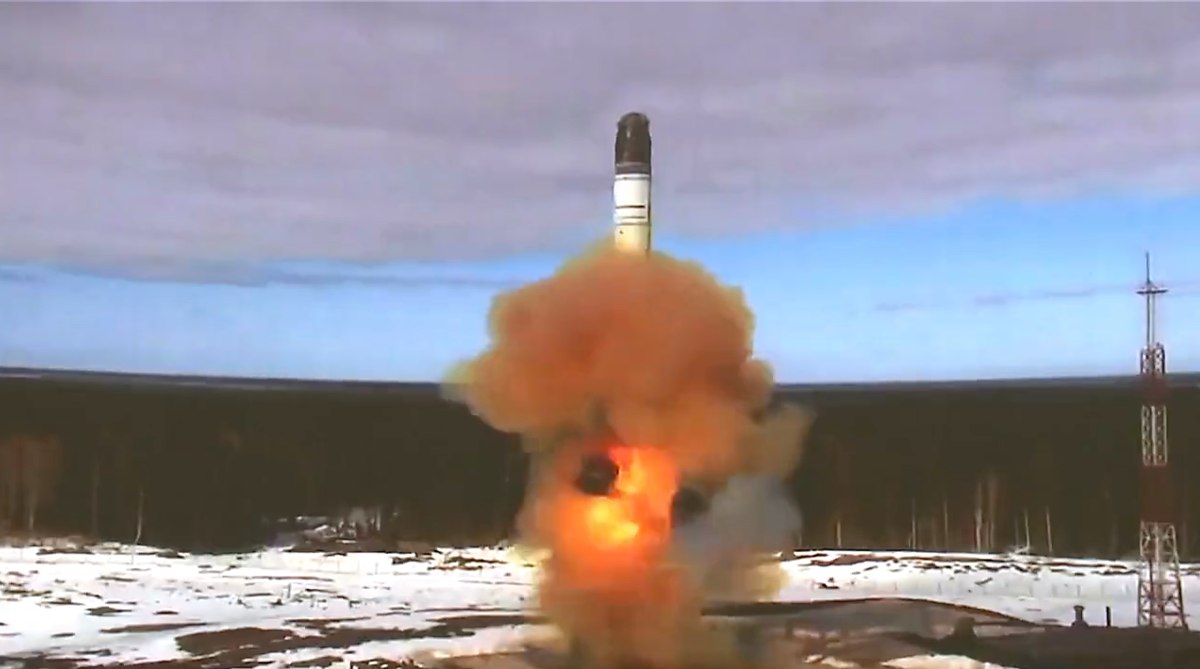 Misil Satán 2: la nueva arma intercontinental de Rusia con la que Putin 'amenaza' a Occidente