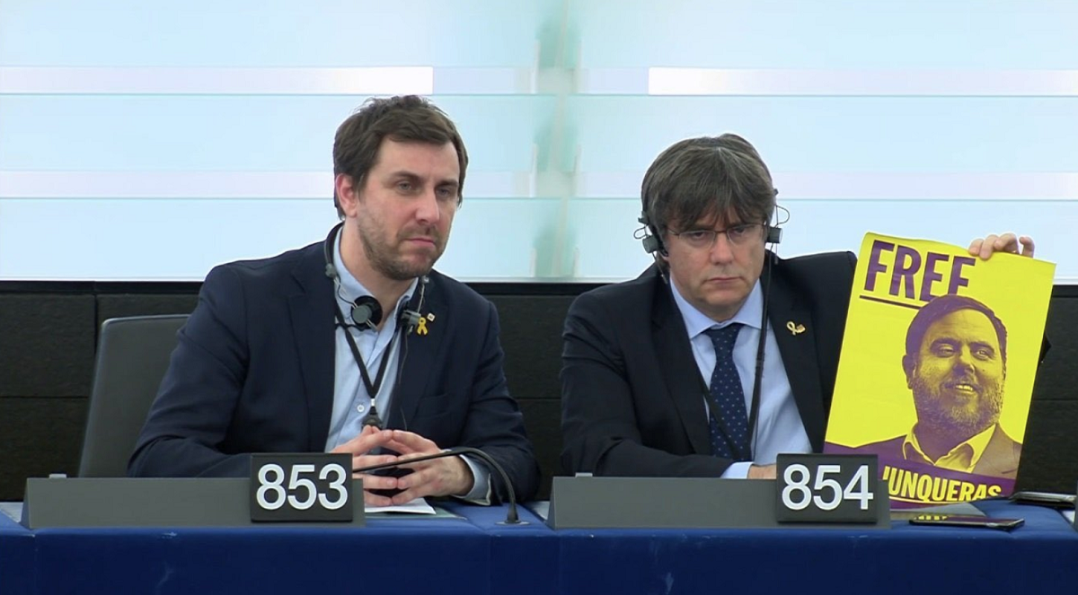 Puigdemont y su entorno centran sus críticas contra la UE en medio de la guerra de Ucrania