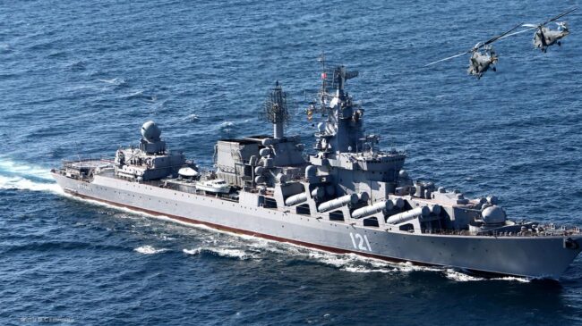 Ucrania dice haber destruido el crucero 'Moskva', buque insignia ruso en el Mar Negro