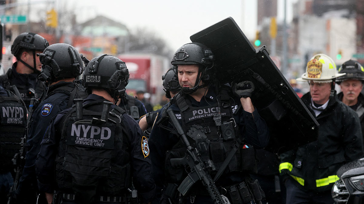 Un tiroteo en el metro de Nueva York deja al menos 29 heridos