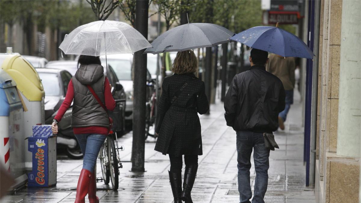 Regresan las lluvias y bajan las temperaturas de forma generalizada