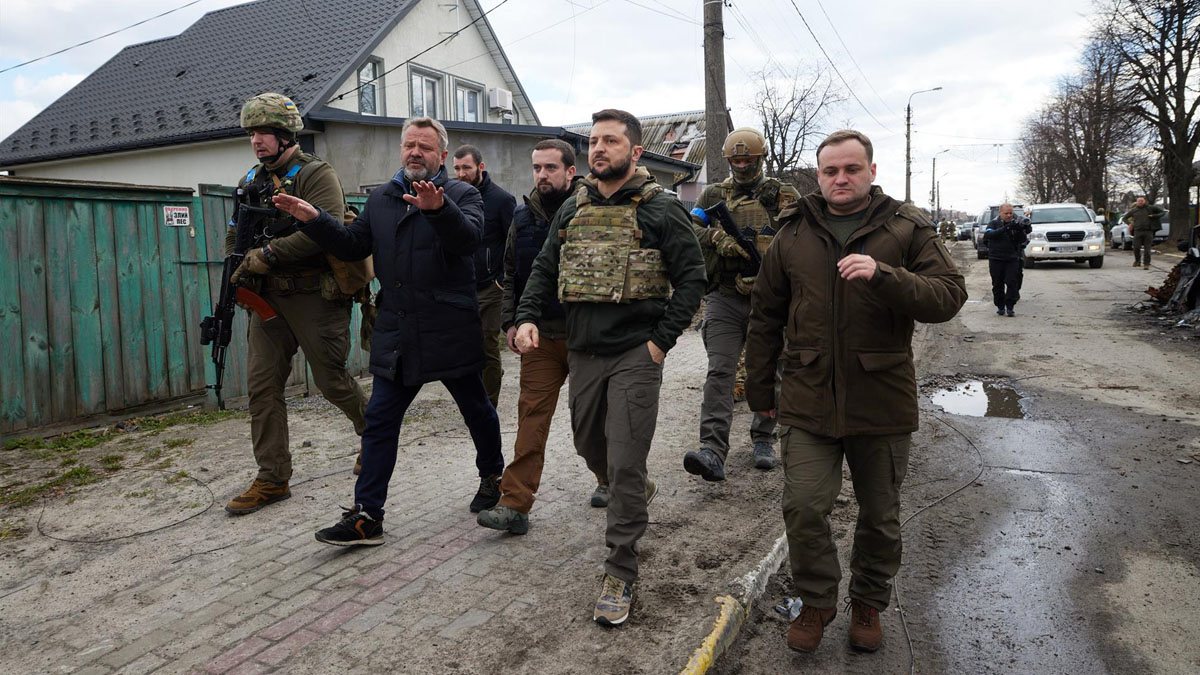 Los presidentes de Polonia y los países bálticos visitan Kiev para mostrar su "firme apoyo" a Ucrania