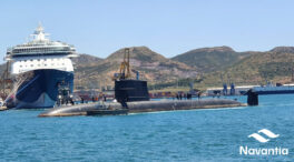 El submarino S-81 sale por primera vez al mar en su última fase de pruebas