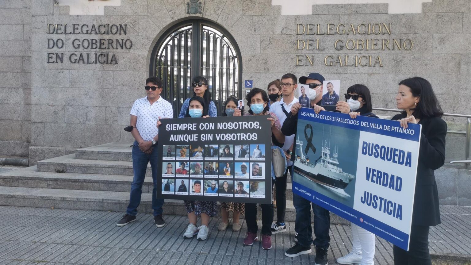 Los familiares del buque ‘Pitanxo’, ante la inacción del Gobierno: «Es insultante»
