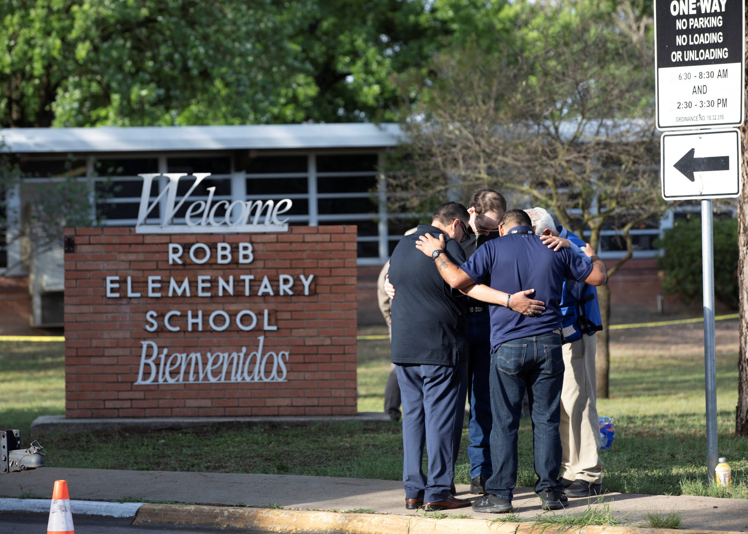 La masacre escolar en Texas, en imágenes