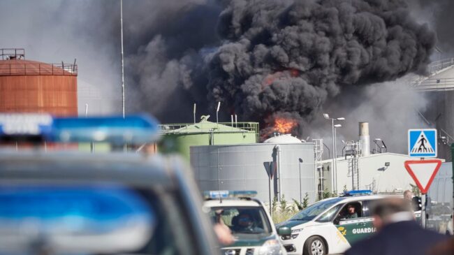 Extinguido el fuego en la planta de biodiésel en Calahorra en donde murieron dos trabajadores