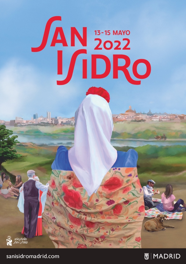 Cartel de las festividades de San Isidro 2022.