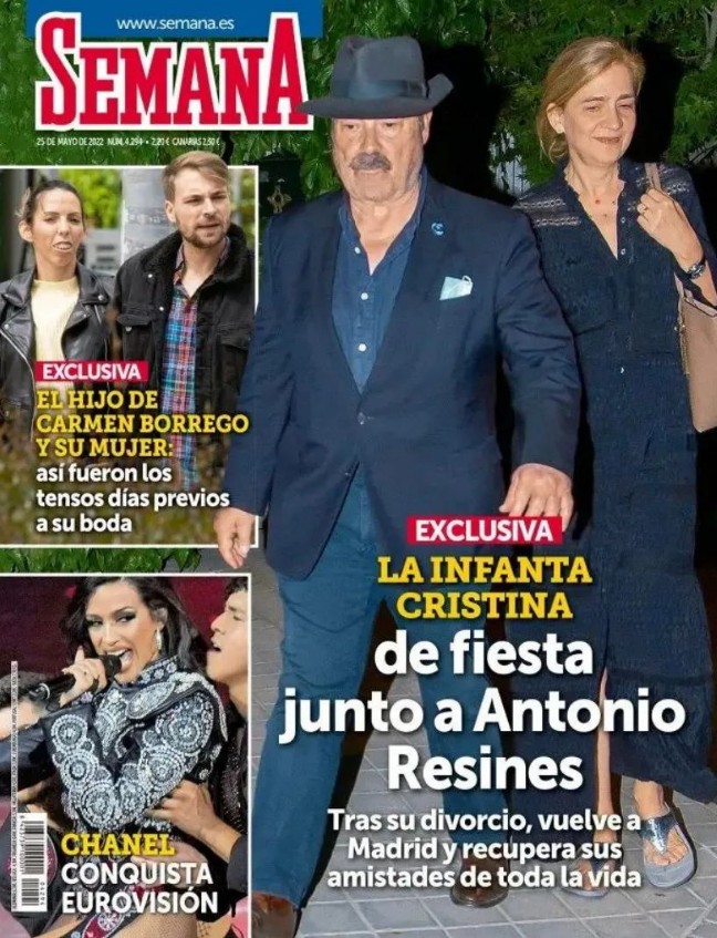 La infanta Cristina ocupa la portada de la revista 'Semana'. Semana