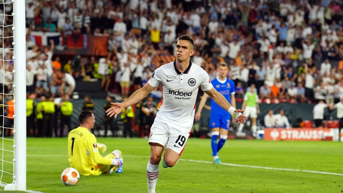 El Eintracht de Frankfurt, campeón de la Europa League en los penaltis