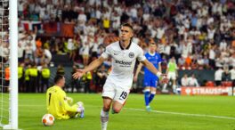 El Eintracht de Frankfurt, campeón de la Europa League en los penaltis