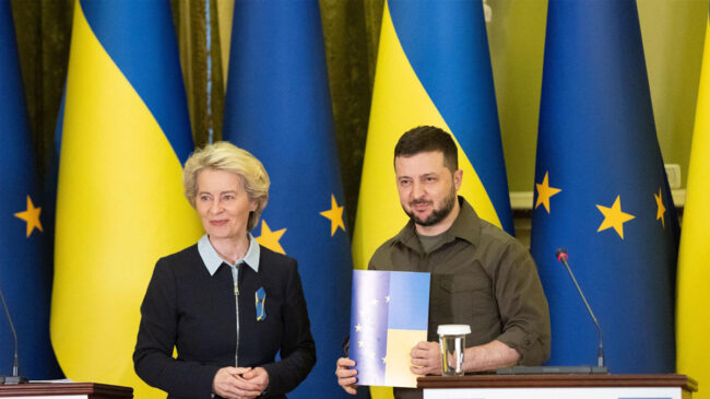 Ucrania completa la segunda parte del cuestionario para convertirse en país candidato a la UE