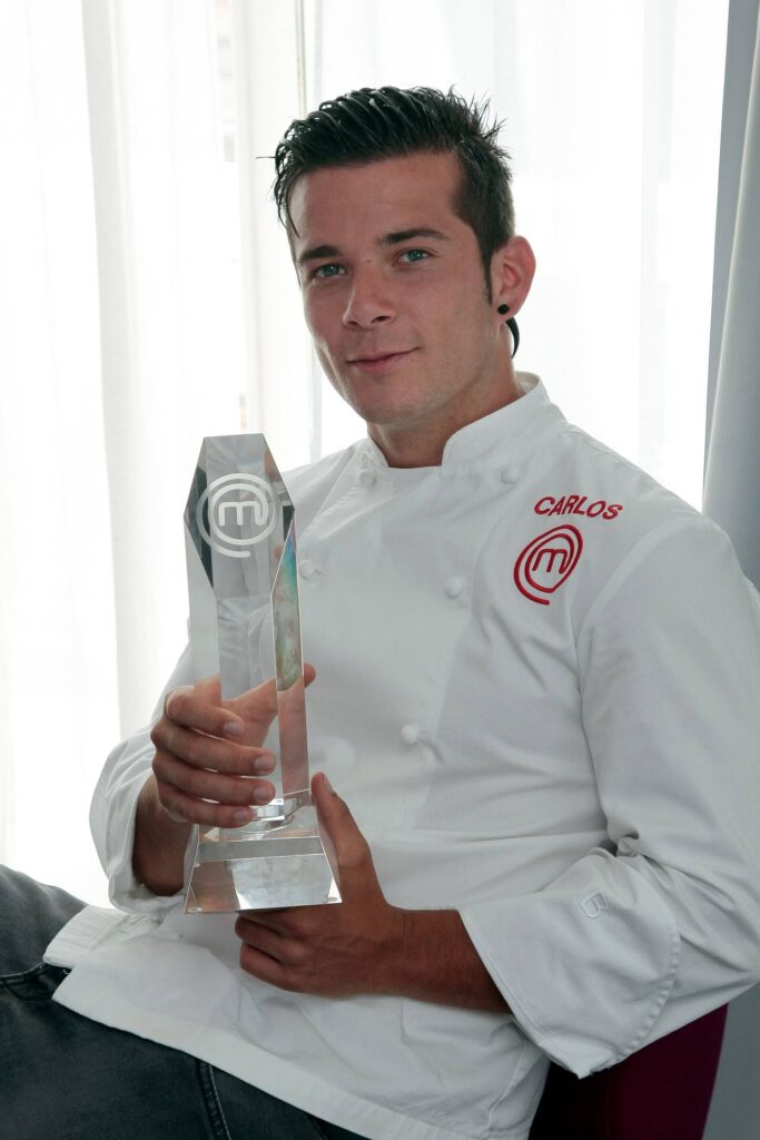 Carlos Maldonado, ganador de la tercera edición de 'Masterchef', ganador de una Estrella Michelín. Contacto
