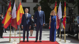 La llegada de Juan Carlos I a Sanxenxo, en imágenes