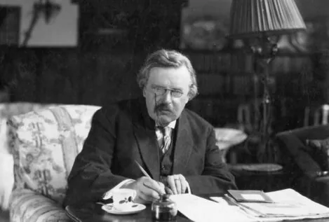 G. K. Chesterton: discutir sobre teología sin que lo parezca