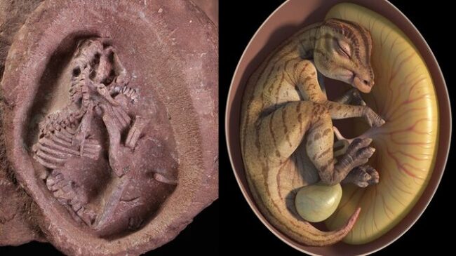 China encuentra el embrión de dinosaurio mejor conservado hasta la fecha: de hace más de 66 millones de años