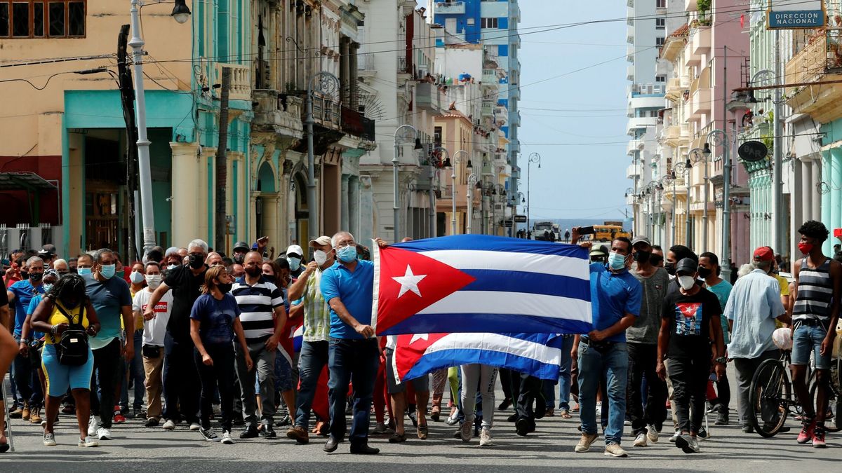 Cuba condena al 92% de los ciudadanos que se manifestaron el 11J en contra del gobierno, según una ONG